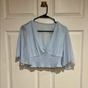 Light Blue Women's Top